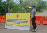 Jembatan Bakong Kritis, Polsek Lembar Bertindak Cepat Cegah Kecelakaan