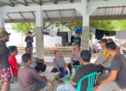 Sat Binmas Polres Bima Kota Laksanakan Giat Jumat Curhat di Kompleks Pasar Penaraga