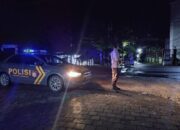 Patroli Rutin Polres Loteng Cegah Aksi Kriminalitas Pada Malam Hari.
