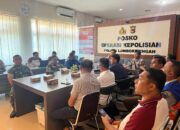 Polres Loteng Gelar Rakor Kesiapan Pengamanan Festival Bau Nyale 2025.