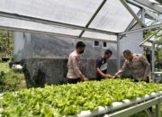 Polres Loteng Apresiasi Masyarakat Manfaatkan Lahan Rumah Untuk Pekarangan Bergizi.