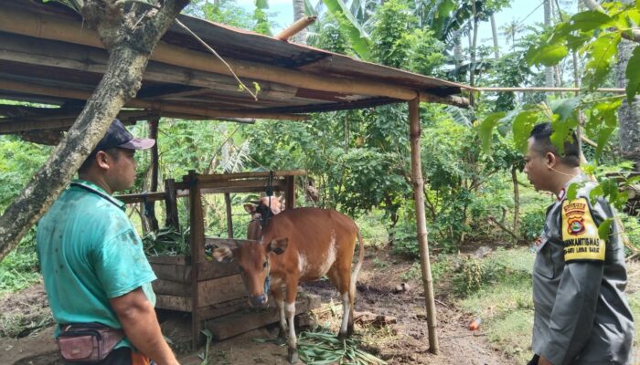 Polri Dukung Program P2B, Warga Batulayar Siap Tanam Sendiri