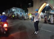 Jaga Kamtibmas, Polsek Kediri Patroli Malam Selama Ramadhan