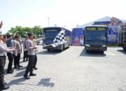 Polda Jateng Kick Off Program Valet Ride, Pemudik Antusias