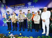 Tinjau Rest Area KM 57, Kapolri Pastikan Kelancaran dan Pelayanan Masyarakat saat Arus Mudik