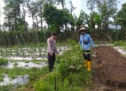 Polsek Kuripan Sosialisasikan Pemanfaatan Lahan untuk Ketahanan Pangan