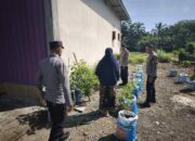 POLRES LOMBOK TENGAH APRESIASI MASYARAKAT MANFAATKAN LAHAN PEKARANGAN UNTUK PEKARANGAN BERGIZI