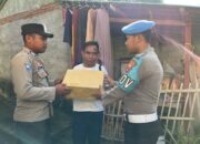 Peduli Sesama, Polres Lobar Bagikan Sembako ke Masyarakat Terdampak
