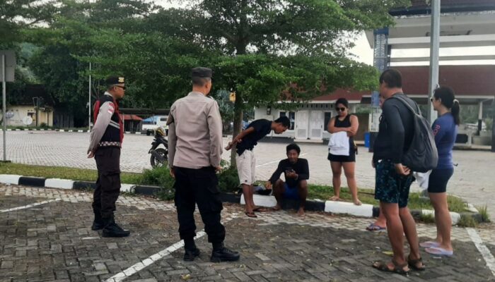 Antisipasi 3C, Polsek Sekotong Gencar Patroli Obyek Wisata