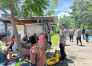 Personel Pospam Amahami Laksanakan Patroli di Tempat Wisata Pantai Lawata dan Wadumbolo