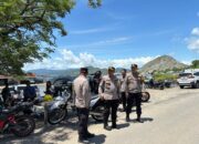 Kapolres Sumbawa Barat Cek Arus Balik Libur Panjang Hari Raya Idul Fitri 1446 H di Pelabuhan Poto Tano
