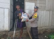 Bhabinkamtibmas Tanju Beri Bantuan Kepada Warga Disabilitas: Wujud Kepedulian Polri Terhadap Sesama