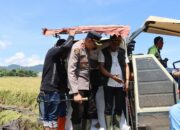 Kapolres Bima Kota Hadiri Panen Raya Padi Serentak Bersama Forkopimda