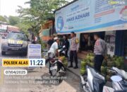Tingkatkan Keamanan Wilayah, Polsek Alas Lakukan Patroli Dan Sosialisasikan Cegah Premanisme