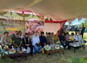 Kapolres Sumbawa Bersama Forkopimda Sumbawa Ikuti Panen Raya Serentak Secara Virtual di Kecamatan Moyo Hilir