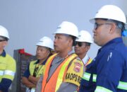 Kapolres Sumbawa Barat Tinjau Objek Vital Nasional PT. AMNT di Maluk