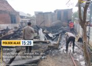 Kebakaran Hebat Landa Alas, Sembilan Rumah Hangus dan Terdampak