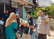 Bhabinkamtibmas Menala Dampingi Puskeswan Lakukan Vaksinasi Hewan Peliharaan