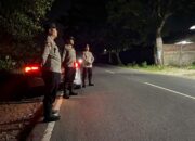 Polsek Kediri Gencarkan Patroli Malam untuk Cegah 3C dan Balap Liar
