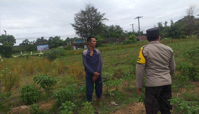 Maksimalkan Lahan Produktif: Polri Ajak Warga Desa Jagaraga Dukung Ketahanan Pangan
