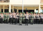 Perkuat Sinergitas, Polres Loteng Dan Kodim 1620/Loteng Gelar Apel Bersama. ‎