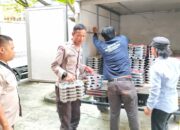 Polres Loteng Kawal Pendistribusian Makanan Bergizi Gratis untuk Pelajar, Dukung Program Nasional