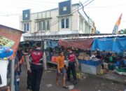 Polres Lombok Barat Kenalkan KEMOS dalam Patroli Pasar Kediri