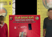 DIDUGA EDARKAN SABU, DUA PRIA DIRINGKUS TIM OPSNAL SATRESNARKOBA POLRES DOMPU