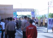 Polres Sumbawa Barat Lakukan Pengamanan Job Fair di Disnakertrans KSB