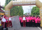 Ketua  Bhayangkari Cabang Lombok Utara Hadiri Santai Sambut HUT Ke-45 YKB