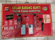 Lima Pria Di Amanakan Satresnarkoba Polres Dompu Terkait Kasus Sabu Di Desa Soro Barat