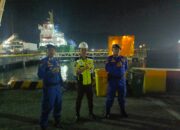 Ditpolairud Polda NTB Gelar Patroli Laut di Kawasan Pelabuhan PT. AMNT Sumbawa Barat