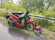 Gara-Gara Rem Blong, Laka Tunggal Akibatkan Pemotor Terpental ke Jurang Mantar