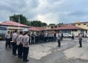 Kapolres Dompu Pimpin Apel Pelepasan 50 Personel BKO ke Polres Sumbawa Barat