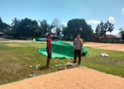 Pemantauan Jagung oleh Bhabinkamtibmas Desa Sawe untuk Dukung Ketahanan Pangan Nasional