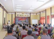 Kapolres Berikan Arahan dan Monev Bhabinkamtibmas