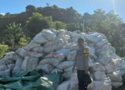 Pantau dan Bantu Kegiatan Petani, Bhabinkamtibmas Polsek Sanggar Dukung Penuh Ketahanan Pangan Nasional