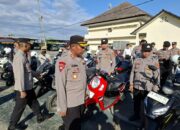 Kapolres Sumbawa Barat Tekankan Anggota Jaga Performance, Kendaraan Pribadi Harus Lengkap