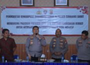 Bhabinkamtibmas Jajaran Polres Sumbawa Barat Ikuti Latkatpuan Dir Binmas Polda NTB