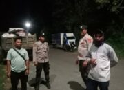 Cegah Gangguan Kamtibmas, Anggota Piket Jaga Polsek Poto Tano Laksanakan Patroli Dialogis