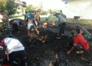 Gotong Royong Dukung Ketahanan Pangan: Polsubsektor Brang Ene Bersama TNI, Kecamatan, dan AGR Manfaatkan Pekarangan