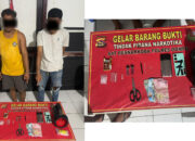 Digerebek di Malam Hari, Dua Pria Diduga Pengedar Sabu Diringkus Polisi di Doromelo