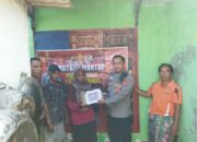 Bantuan Nutrisi Polsek Labuapi Dukung Kesehatan Warga Disabilitas di Lombok Barat