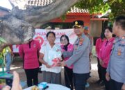 Sambut Hari Bhayangkara ke-79, Kapolres Lombok Utara Anjangsana ke Purnawirawan Polri