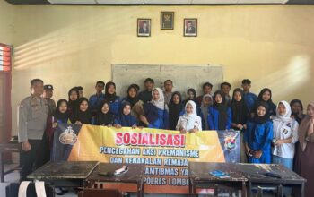 Bahaya Narkoba dan Pernikahan Dini Disorot di SMK N 2 Kuripan