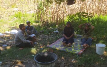 DDS Bhabinkamtibmas Perkuat Kemitraan di Musim Tanam Sekotong