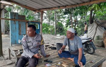 Bhabinkamtibmas Dorong Swasembada Pangan di Desa Montong Are