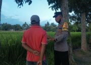 Bhabinkamtibmas Kuripan Ajak Warga Manfaatkan Lahan Kosong
