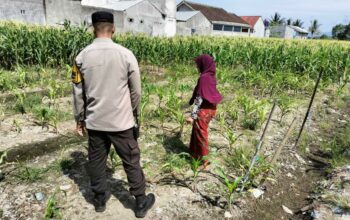 Bhabinkamtibmas Labuapi Dorong Pemanfaatan Lahan Demi Ketahanan Pangan