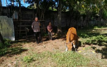 Polisi Dorong Pemanfaatan Lahan Tidur di Lombok Barat